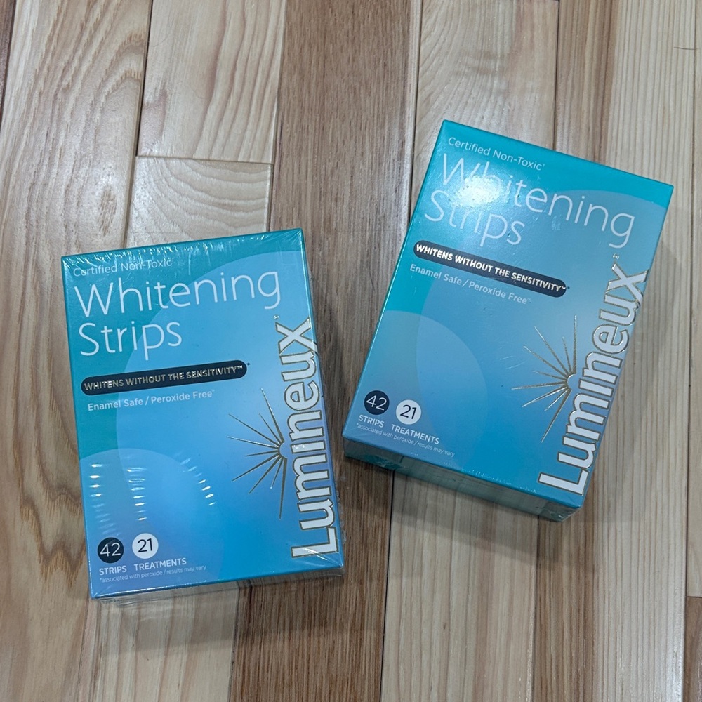 Whitening Strips - Enamel Safe, Peroxide Free